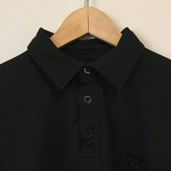 Arnold Palmer Black Stain Resistant Polo Shirt - Picture 3 of 14